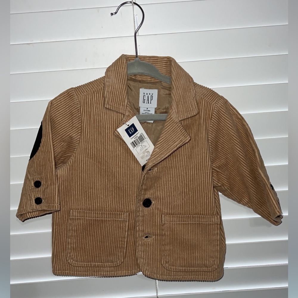 Corduroy Jacket with Patched Elbows NWT